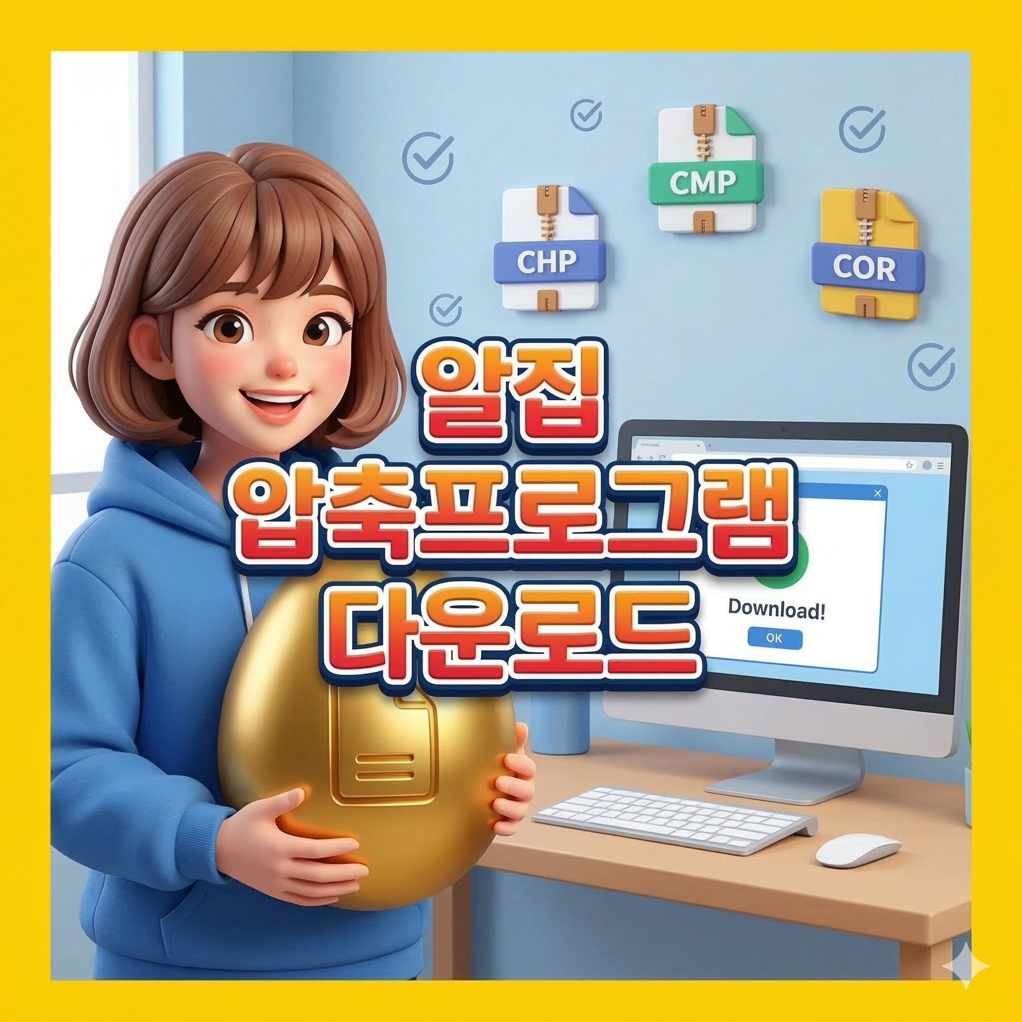 알집 무료 최신버전 다운로드 설치하기