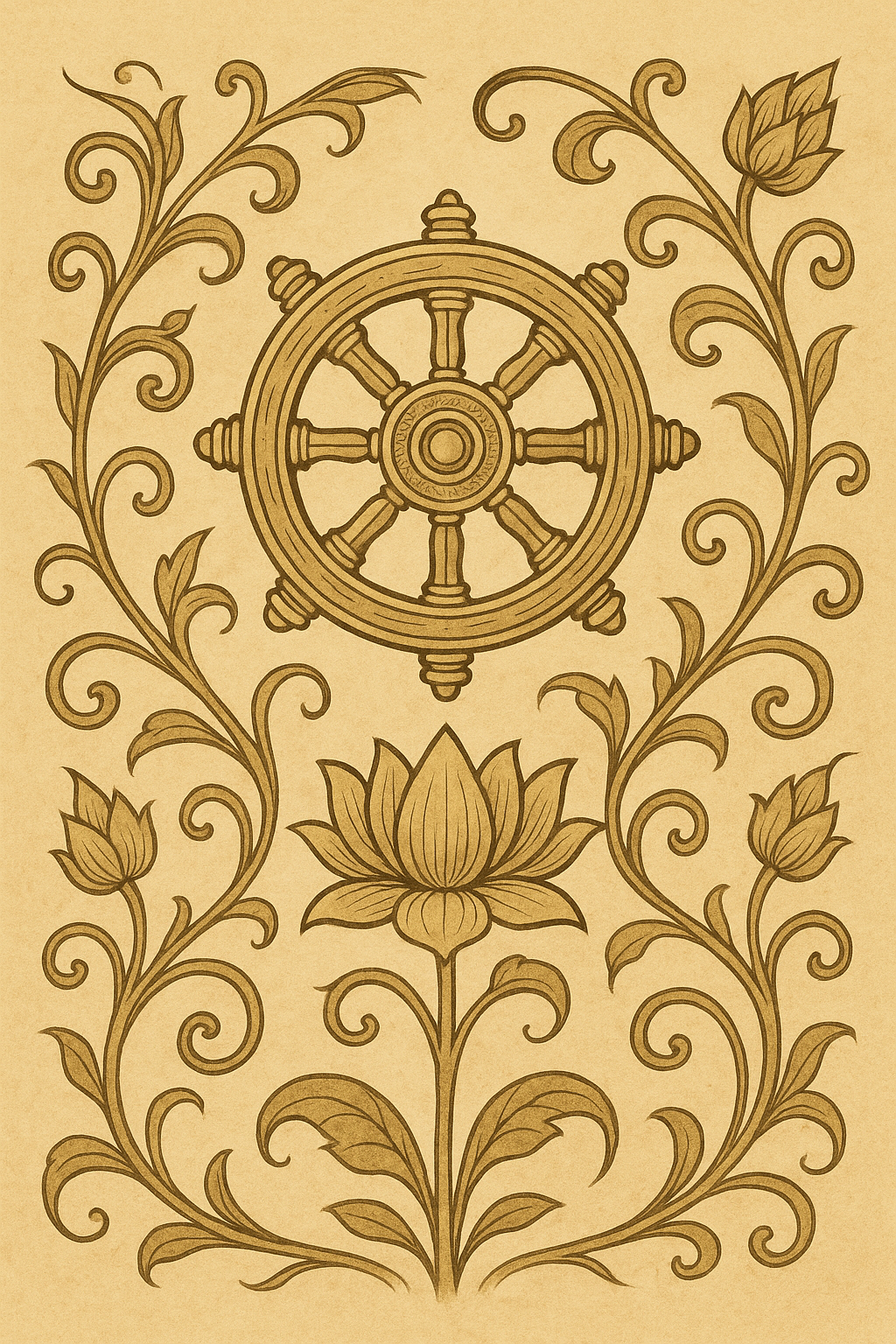 법륜 다르마차크라 상징의 의미