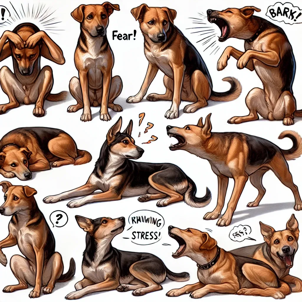 강아지의 몸짓 언어