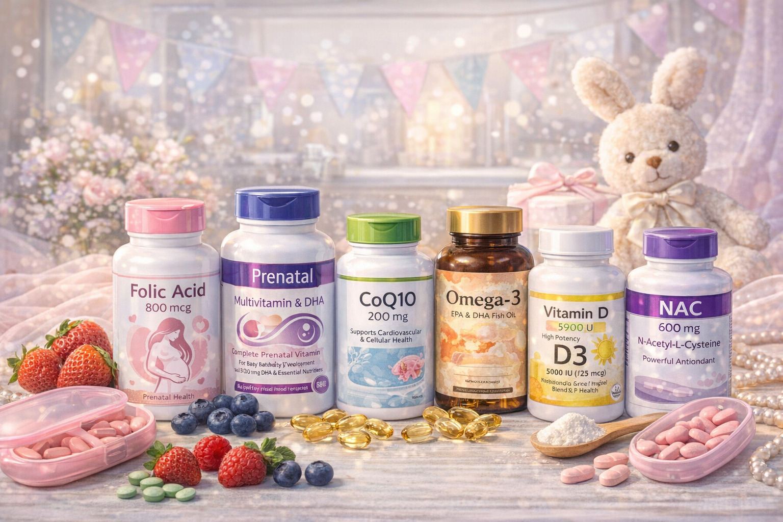 요즘 뜨는 임신 준비 영양제 리스트 관련 사진