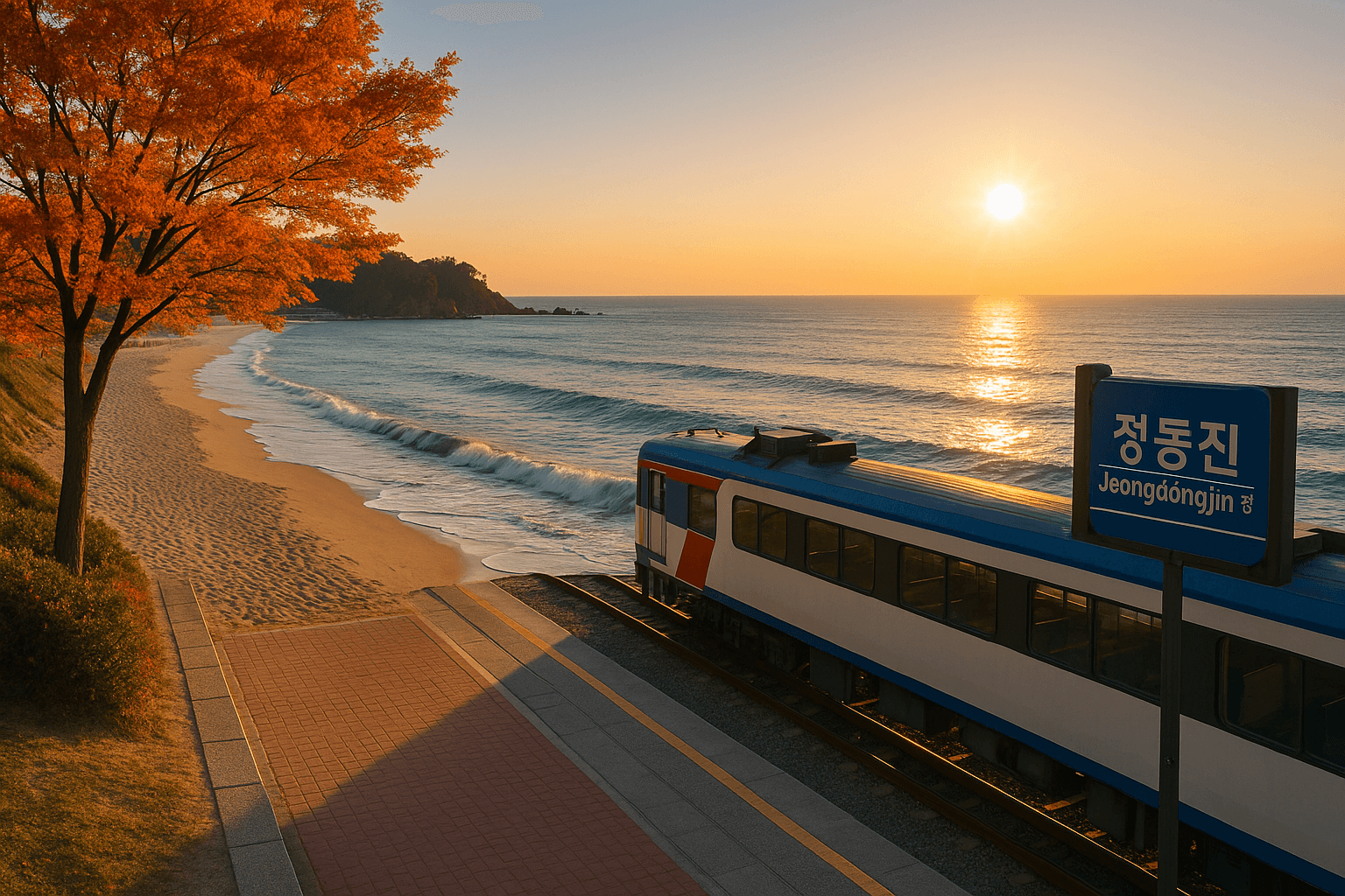 9월 강릉 정동진에서 즐기는 가을 바다와 낭만 여행