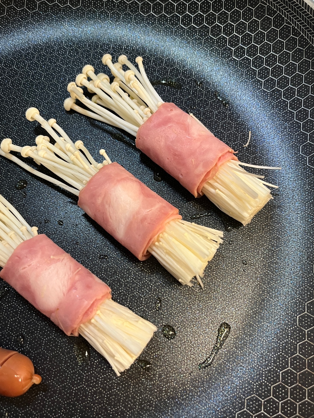 베이컨팽이버섯말이 레시피