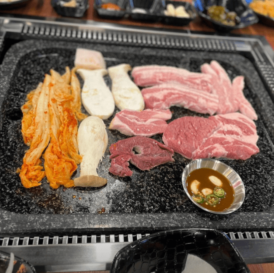 송우리 맛집 "송우리 고깃집" 음식