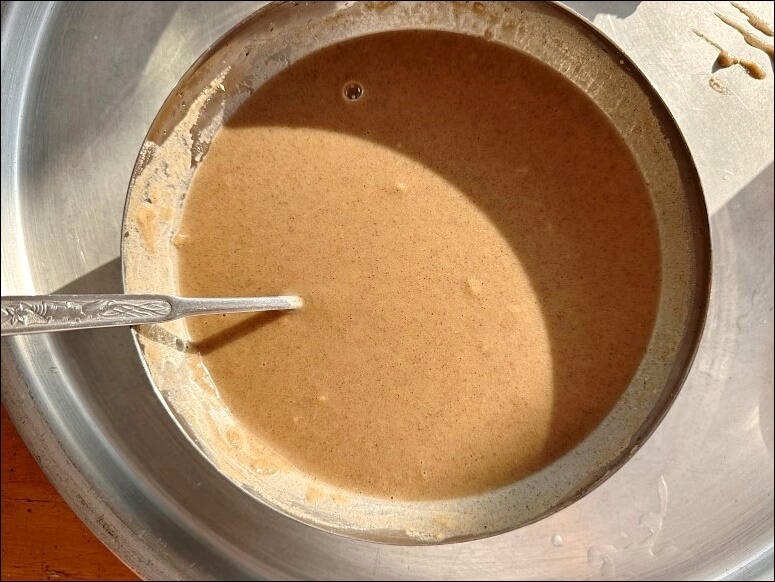 미숫가루 타는 법