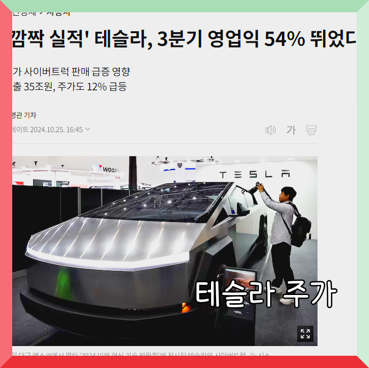 테슬라 주가 전망