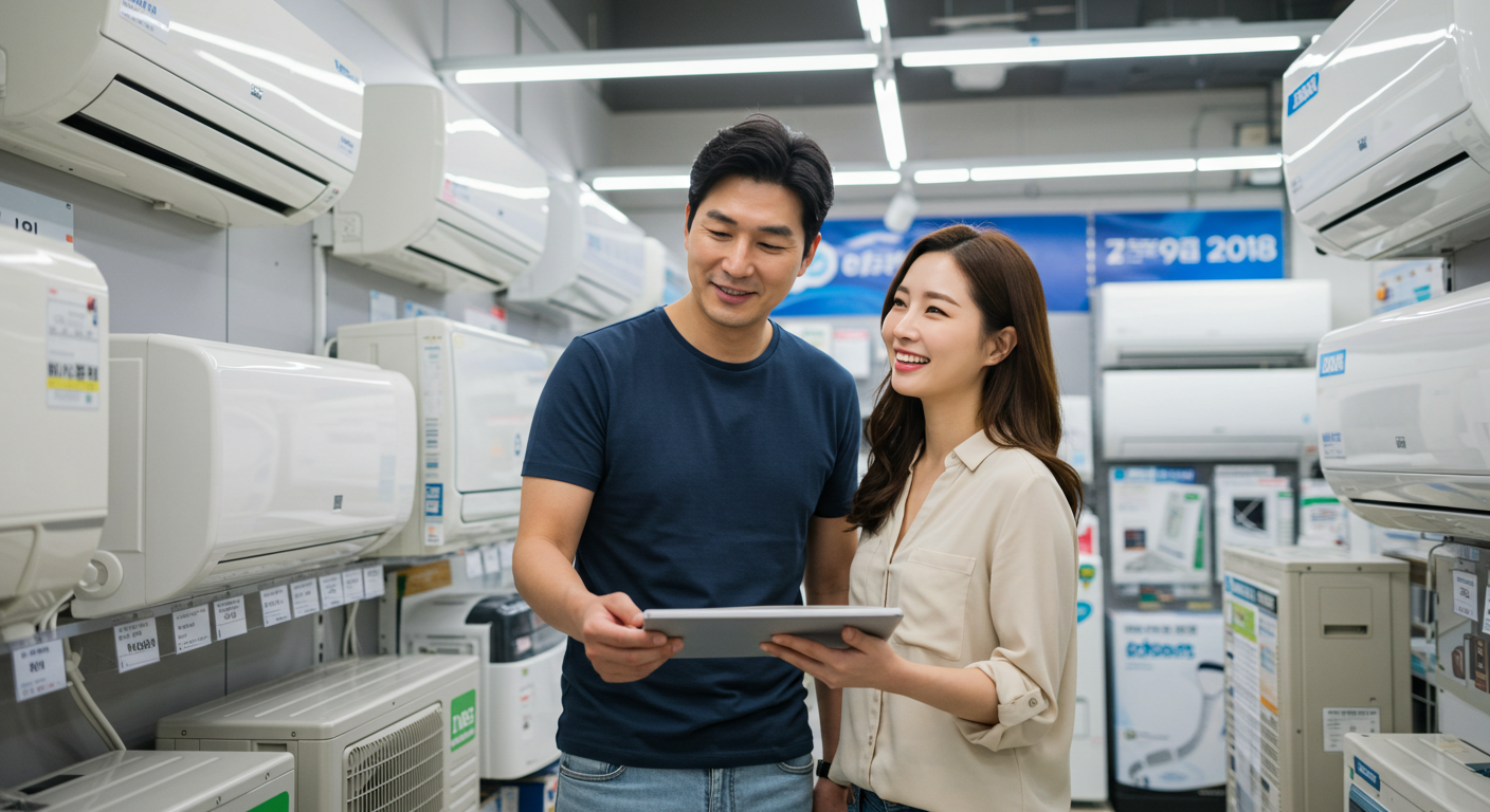 엘지(LG) 벽걸이 에어컨 청소방법