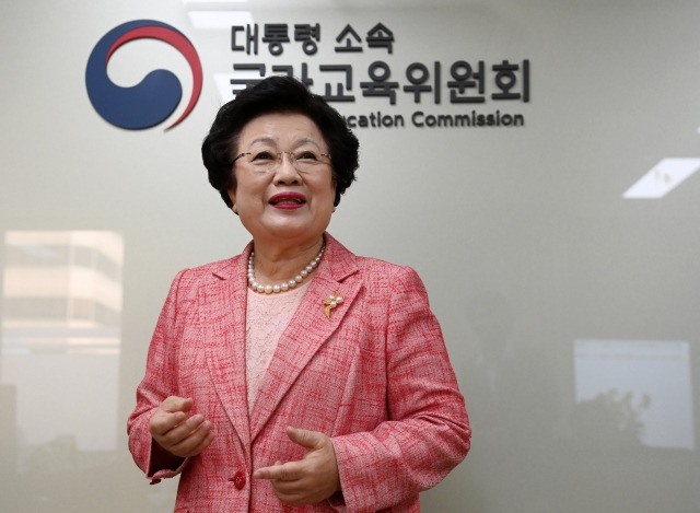 이배용 국가교육위원장