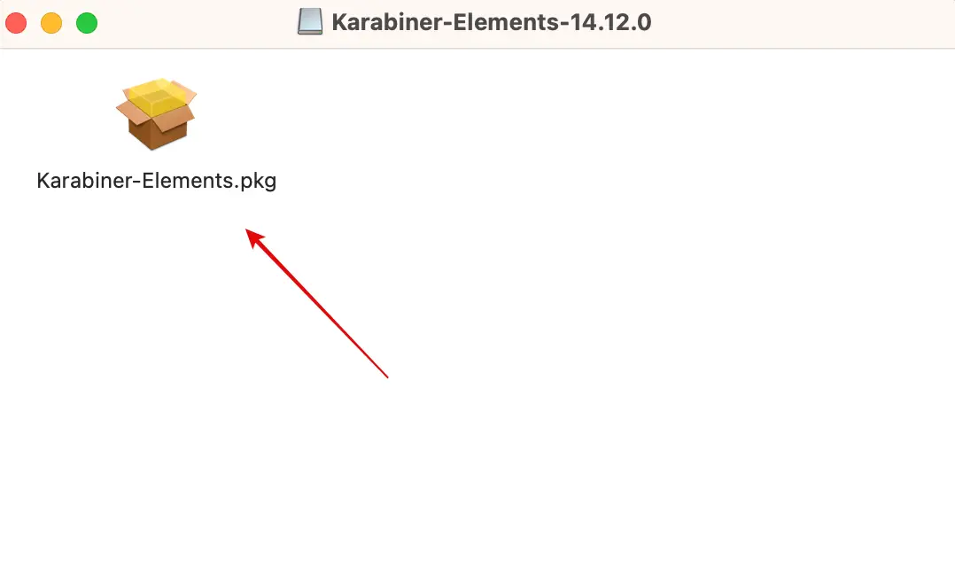 Karabiner-Elements 설치 파일