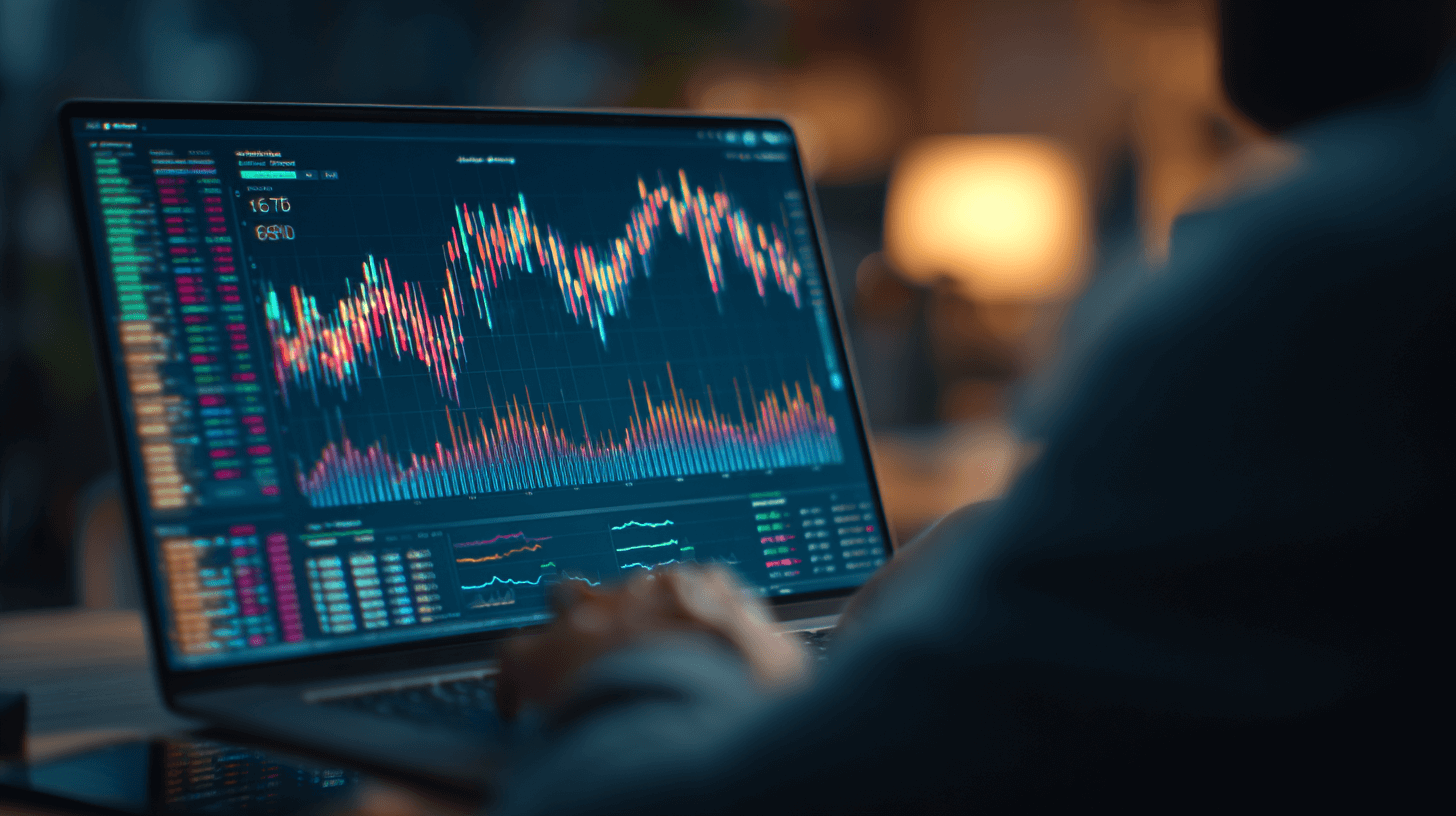 노트북-차트를-보고-있는-남성