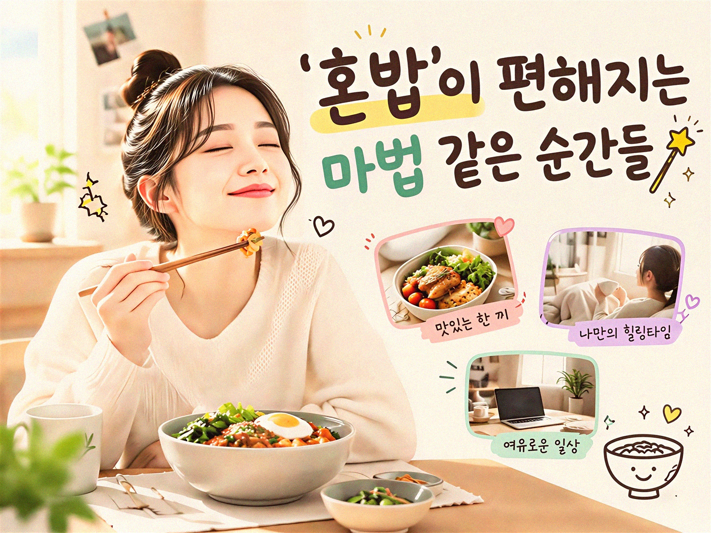 혼자 밥 먹는 여행, 언제부터 편해졌을까요