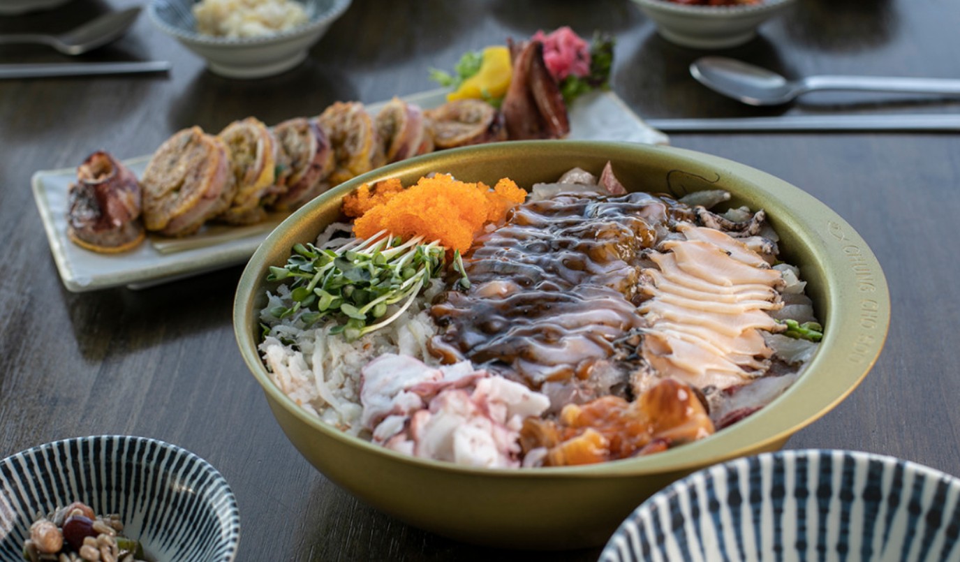 청초수 물회 사진