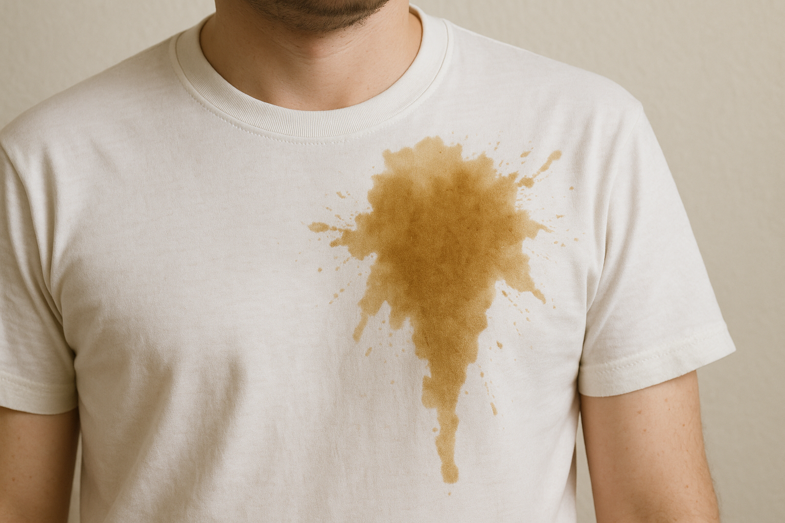 섬유별 커피 얼룩 제거 방법 가이드