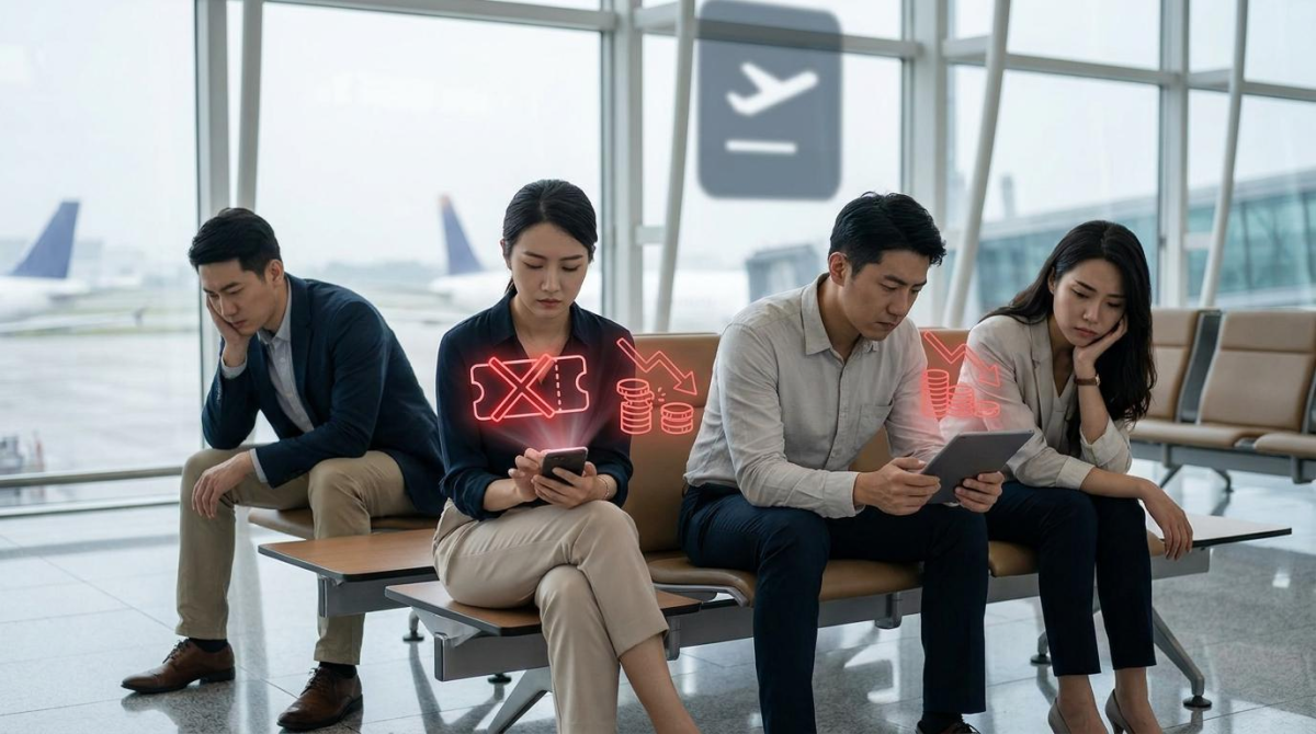 여권 문제로 인한 여행 취소 및 위약금 발생 리스크 시각화