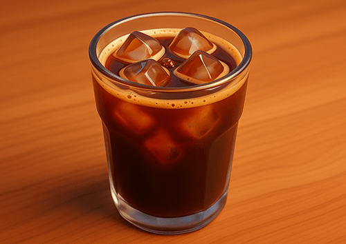 주문한 아이스커피 이미지