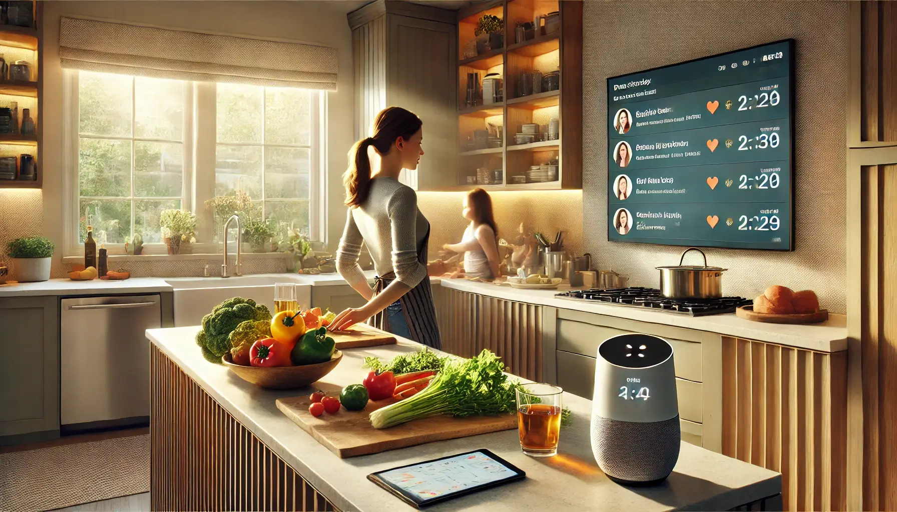 가정에서의 개인 비서 역할