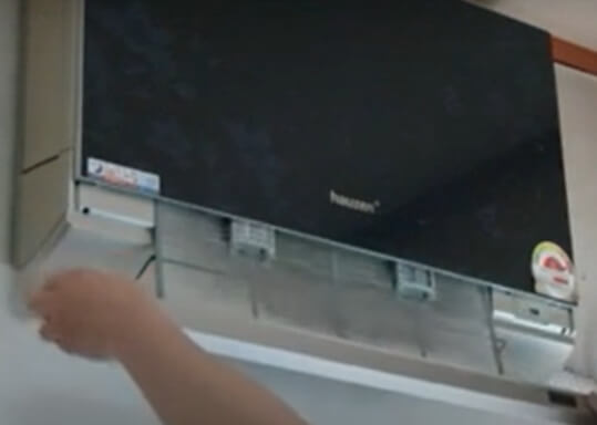 벽걸이형 타입 4 필터 청소방법