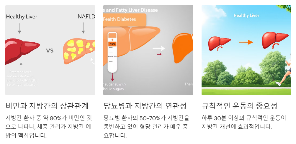 비알콜성 지방간 예방방법