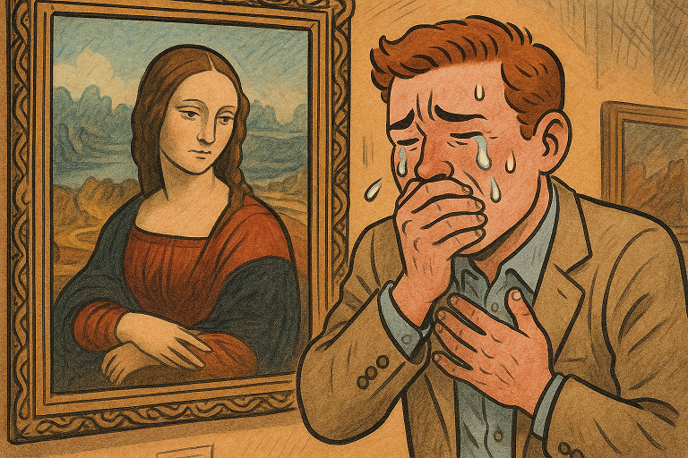 강한 감정이 폭발하는 순간, 스탕달 증후군 (예술충격,감정과잉,신체반응)