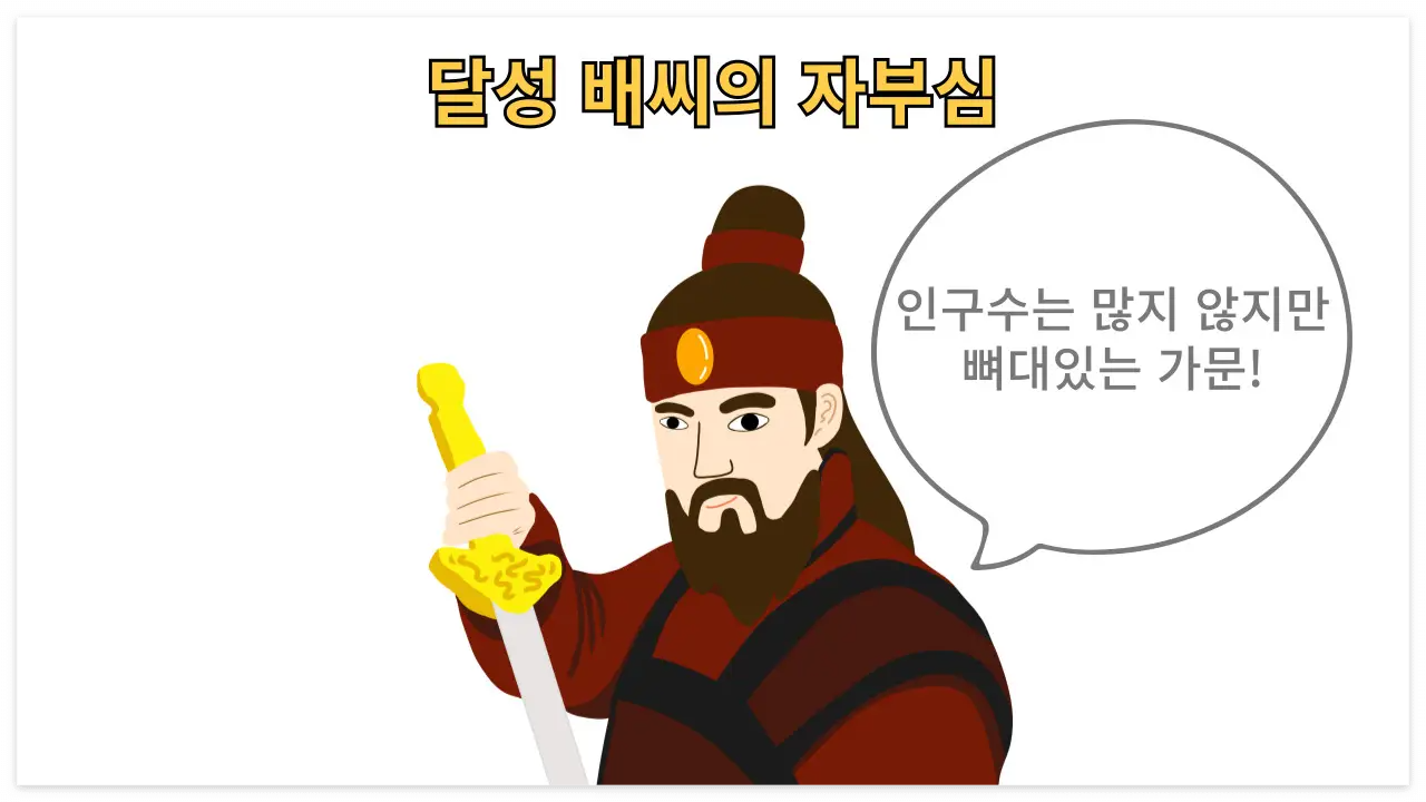 달성 배씨 관련 이미지