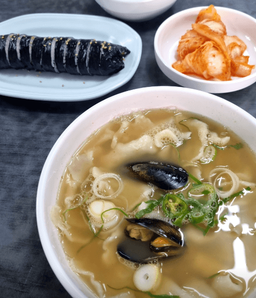 생활의 달인 온국수 비빔국수 달인 용산 은둔식달