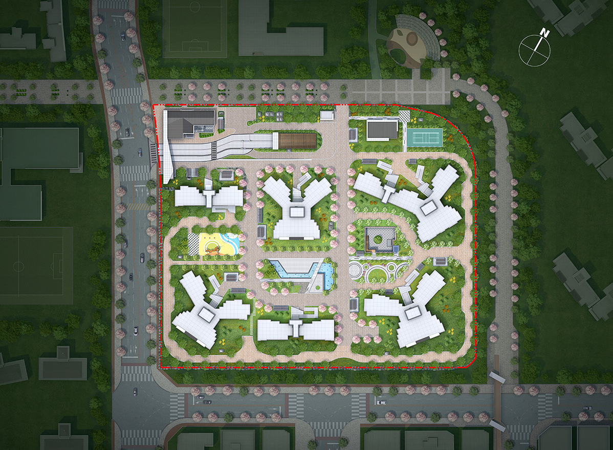 동・호수 배치도