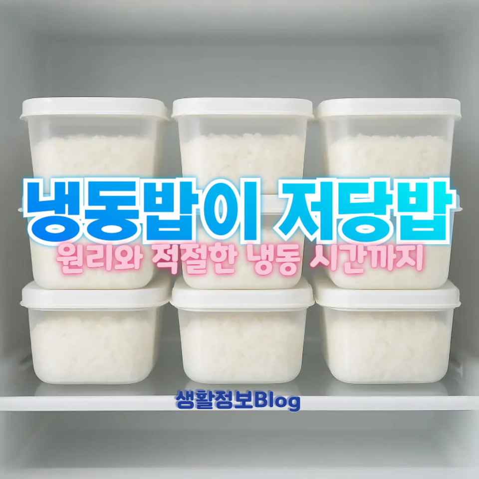 냉동밥이 저당밥