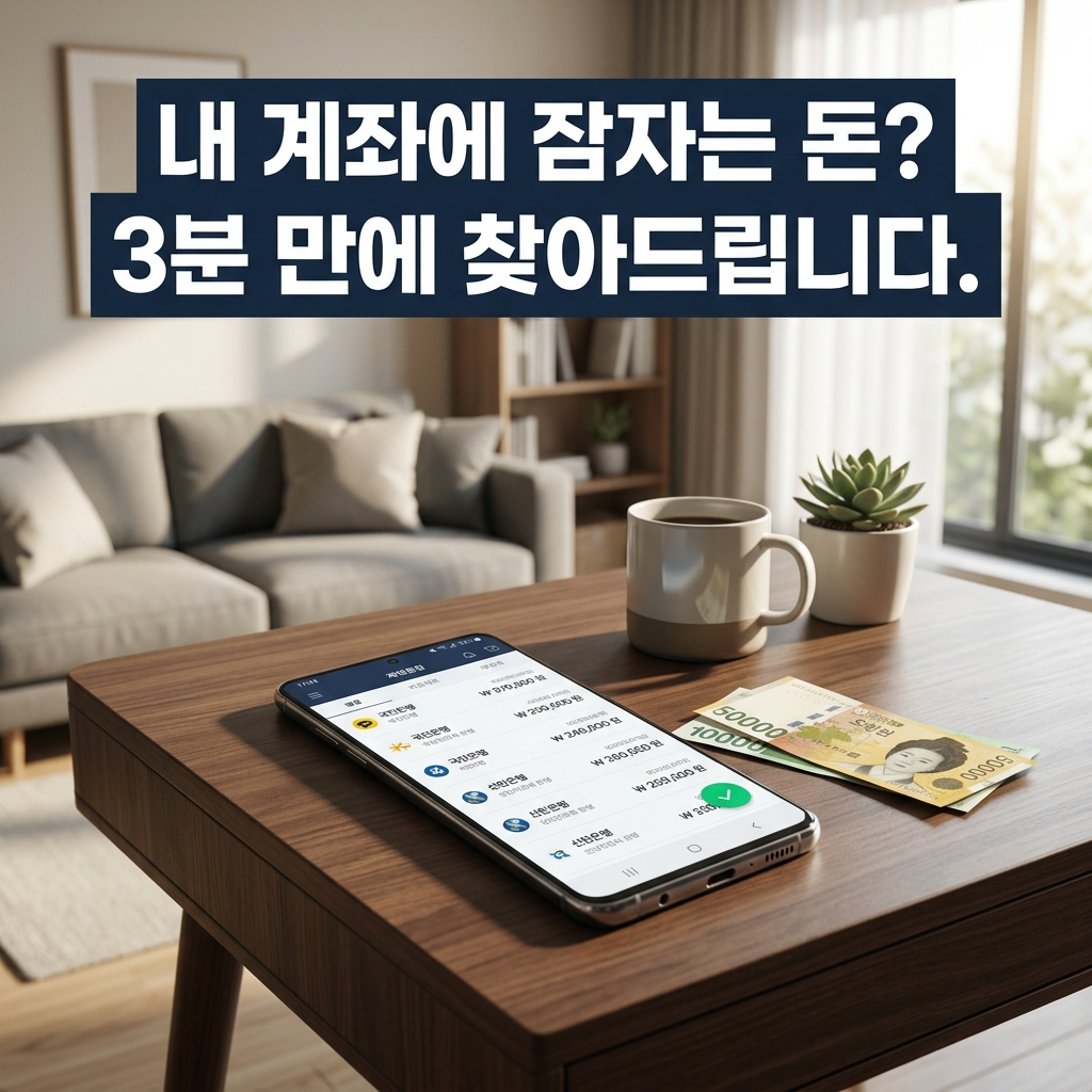 어카운트인포 앱 숨은계좌찾기 휴면예금 환급 신청 방법