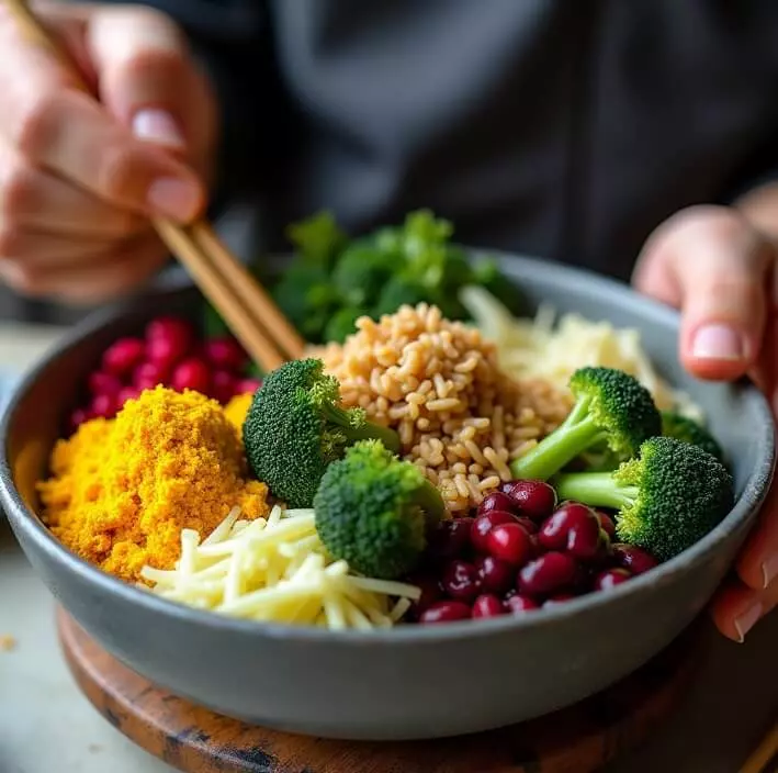 간 건강에 좋은 식단 이미지