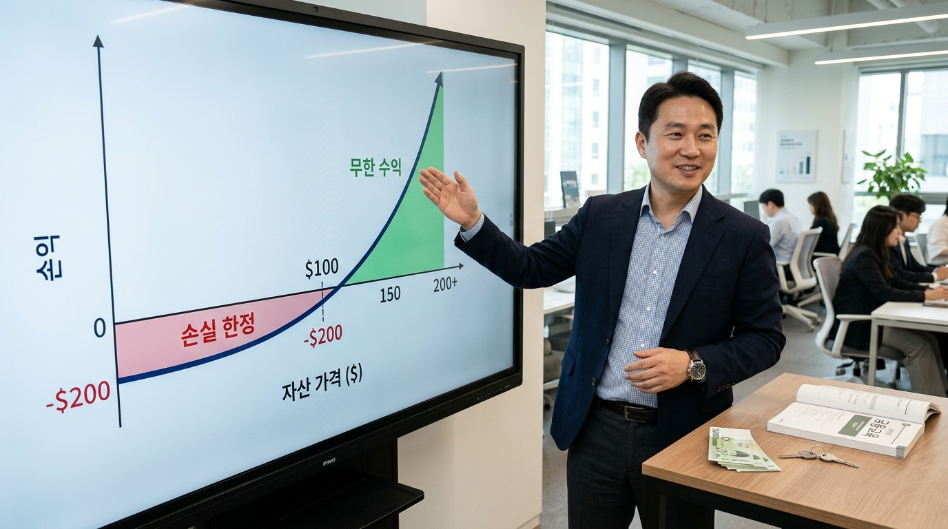 제한된 손실 무한한 이익