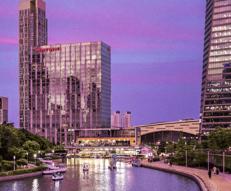 송도 쉐라톤 그랜드 호텔 외관 사진