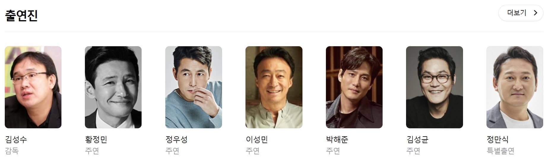 영화 출연진