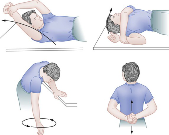 프로즌 숄더 운동