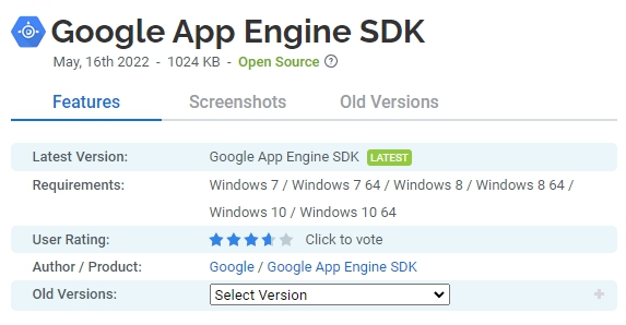 Google-App-Engine-SDK