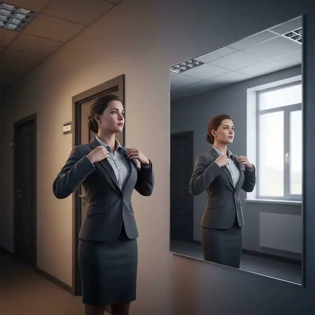 출근 전 복장 점검