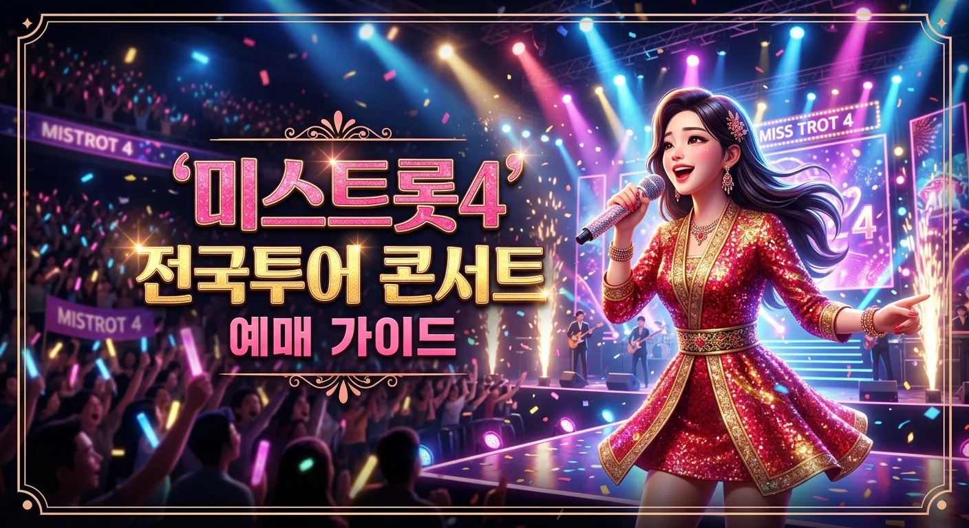 미스트롯4 전국투어 콘서트 예매 가이드 &ndash; 16개 도시 일정과 NOL티켓 예매 방법