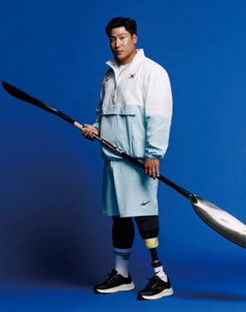 파리 패럴림픽 파라 카누 국가대표 최용범 선수