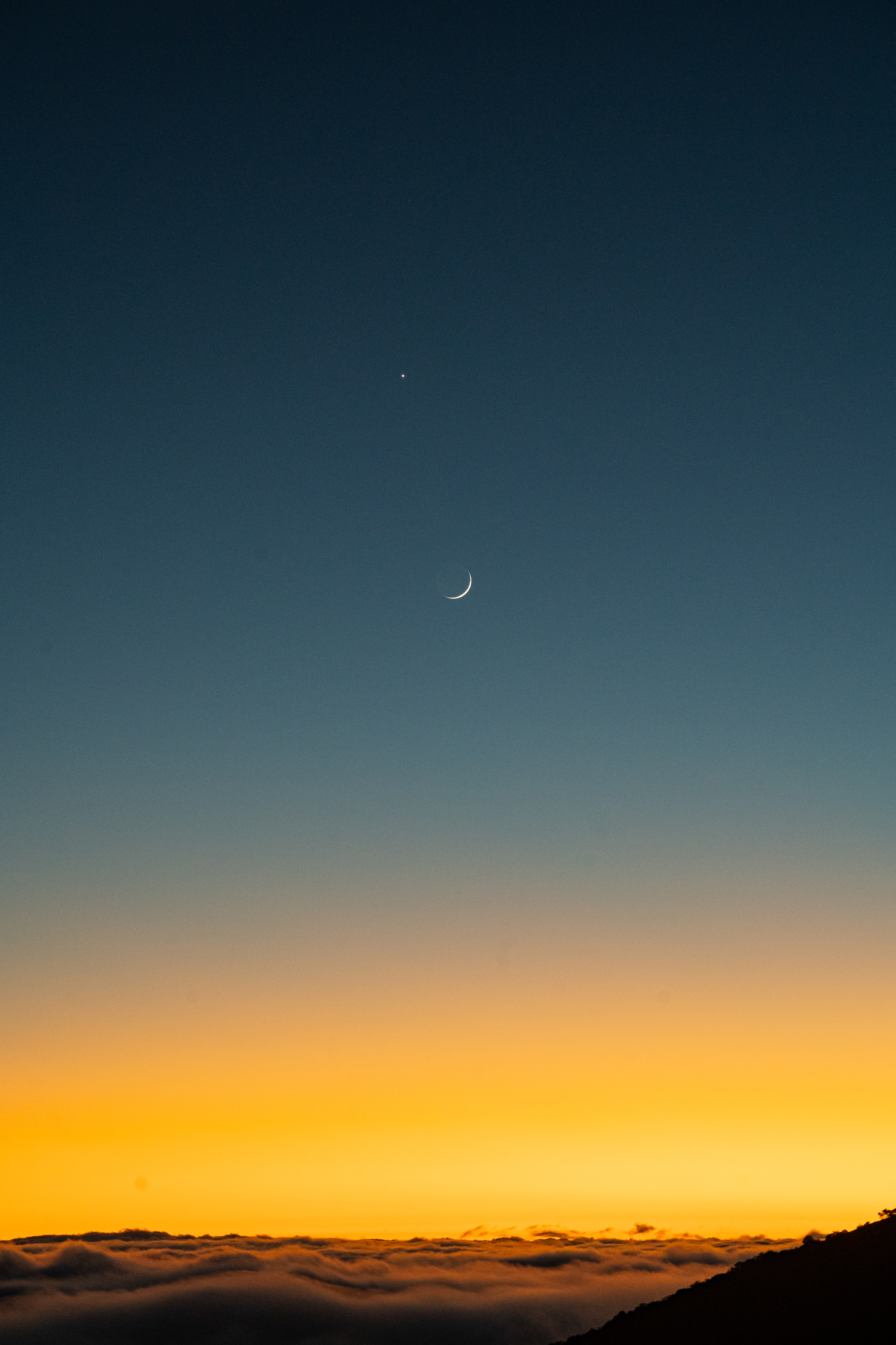 하와이 마우나케아 달