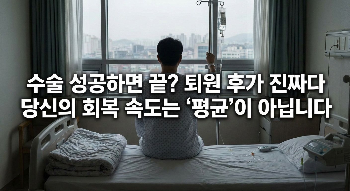 "수술만 잘 되면 끝?" 대장암 수술, 진짜 싸움은 퇴원하는 날 시작된다