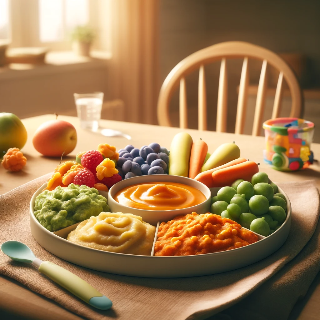 어린이 유아식 균형잡힌 식단 관련 이미지