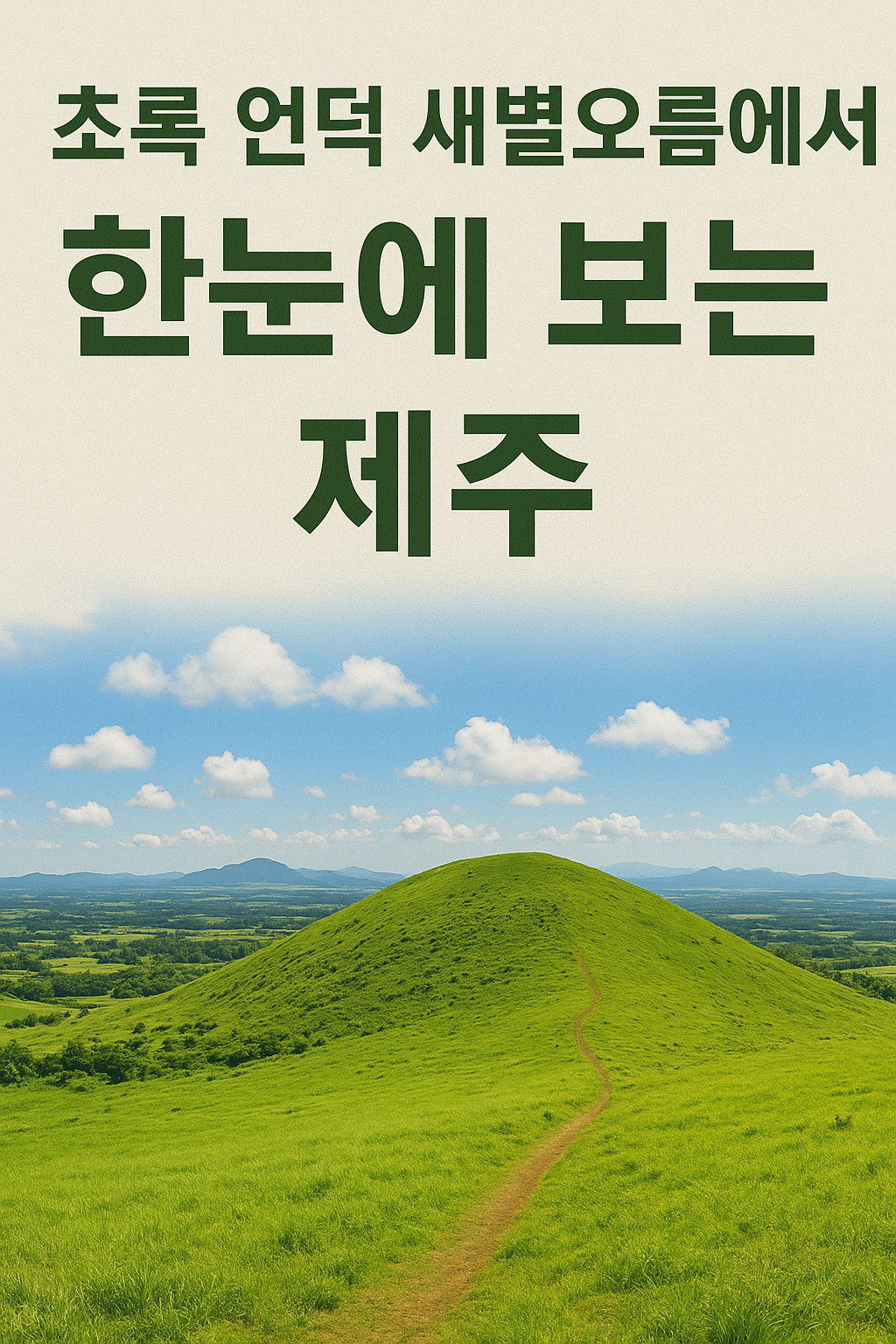 8월 제주도 가볼만한곳 10선 🌊 여름 피서 완벽 가이드!