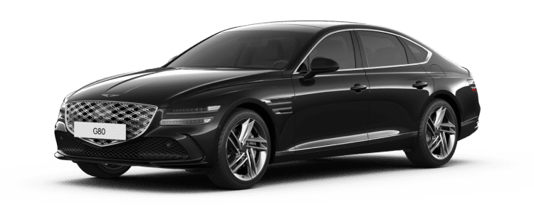 제네시스 G80 부분변경 색상: 비크 블랙