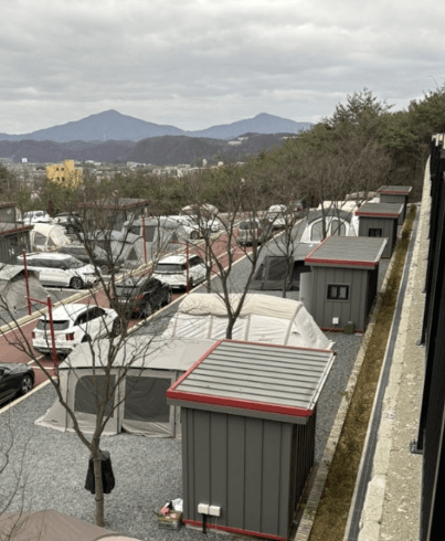 신불산 베이스캠프