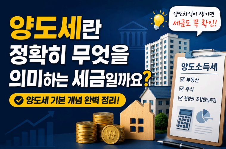 양도세란? 이미지사진
