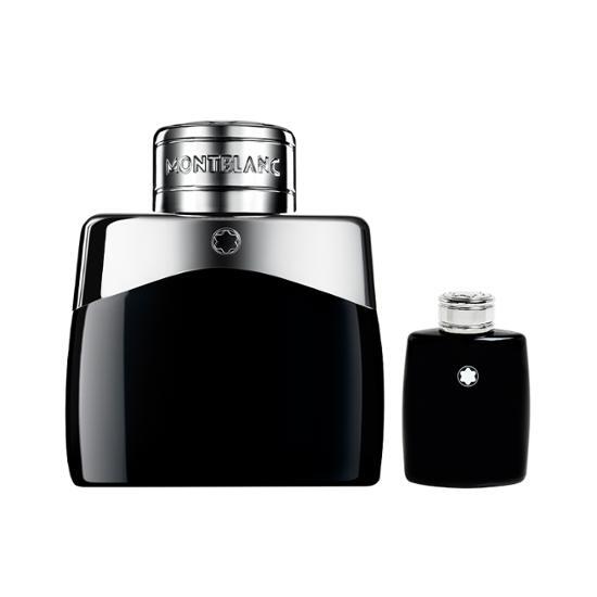 검정색 향수병과 공병 