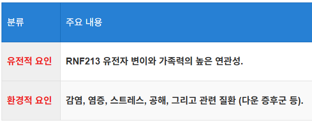 모야모야병의 원인