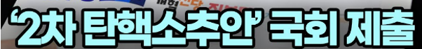 윤석열 대통령 2차 탄핵소추안 발의 표결 일정 및 절차