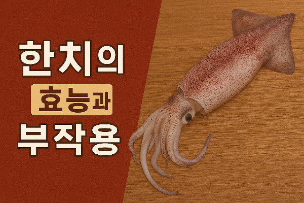 한치의 효능과 부작용