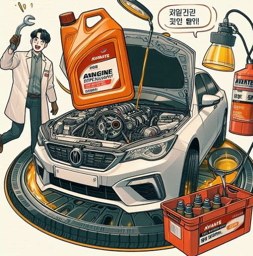 아반떼 AD 엔진오일 교환주기
