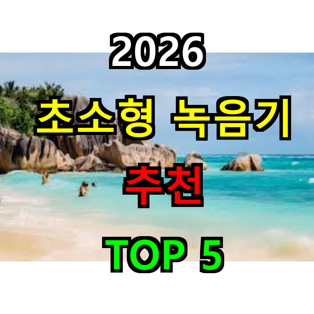 2026 초소형 녹음기 추천 TOP 5