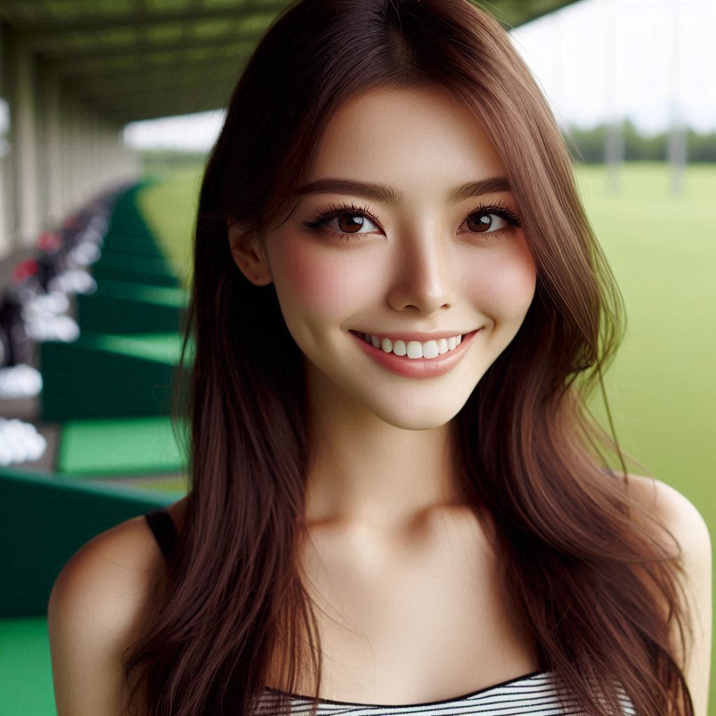 실외골프연습장 배경